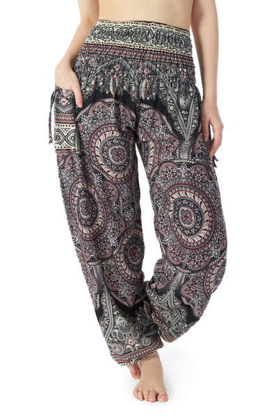 Women's Harem Boho Pants: S-XXL Sizes – Lannaclothesdesign Shop