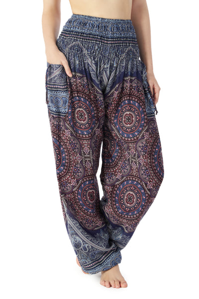 Women's Harem Boho Pants: S-XXL Sizes – Lannaclothesdesign Shop