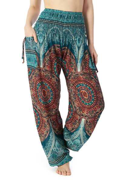 Women's Harem Boho Pants: S-XXL Sizes – Lannaclothesdesign Shop