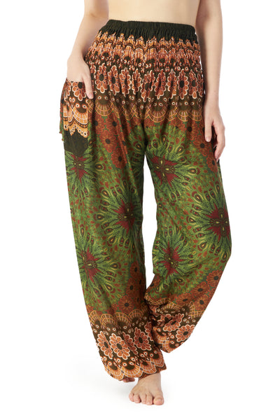 Women's Harem Boho Pants: S-XXL Sizes – Lannaclothesdesign Shop