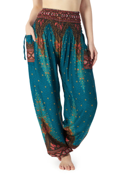 Women's Harem Boho Pants: S-XXL Sizes – Lannaclothesdesign Shop