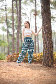 Elephant Leaf Harem Pants