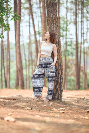 Elephant Forest Harem Pants