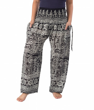 Women's Harem Boho Pants: S-XXL Sizes – Lannaclothesdesign Shop